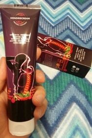 Опитът от използването на крем Hondrocream